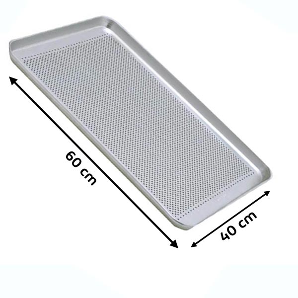  Ekmek Tavası ve Poğaça Tepsisi Delikli (Kordonlu) 40x60 cm