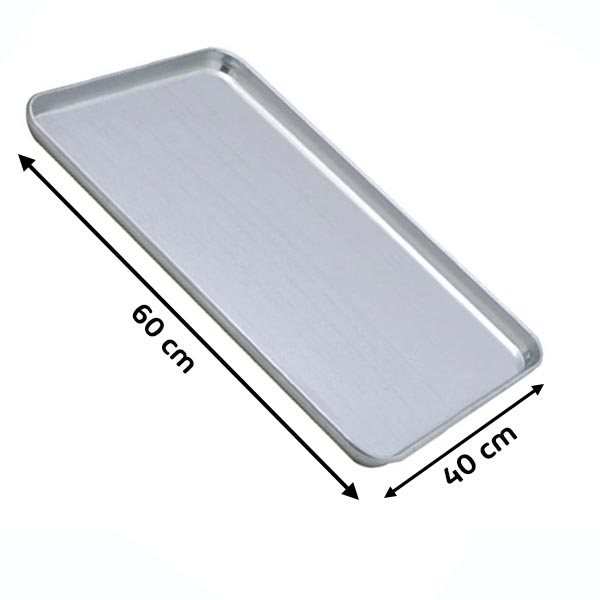 Teflon Ekmek Tavası ve Poğaça Tepsisi Düz 40x60cm